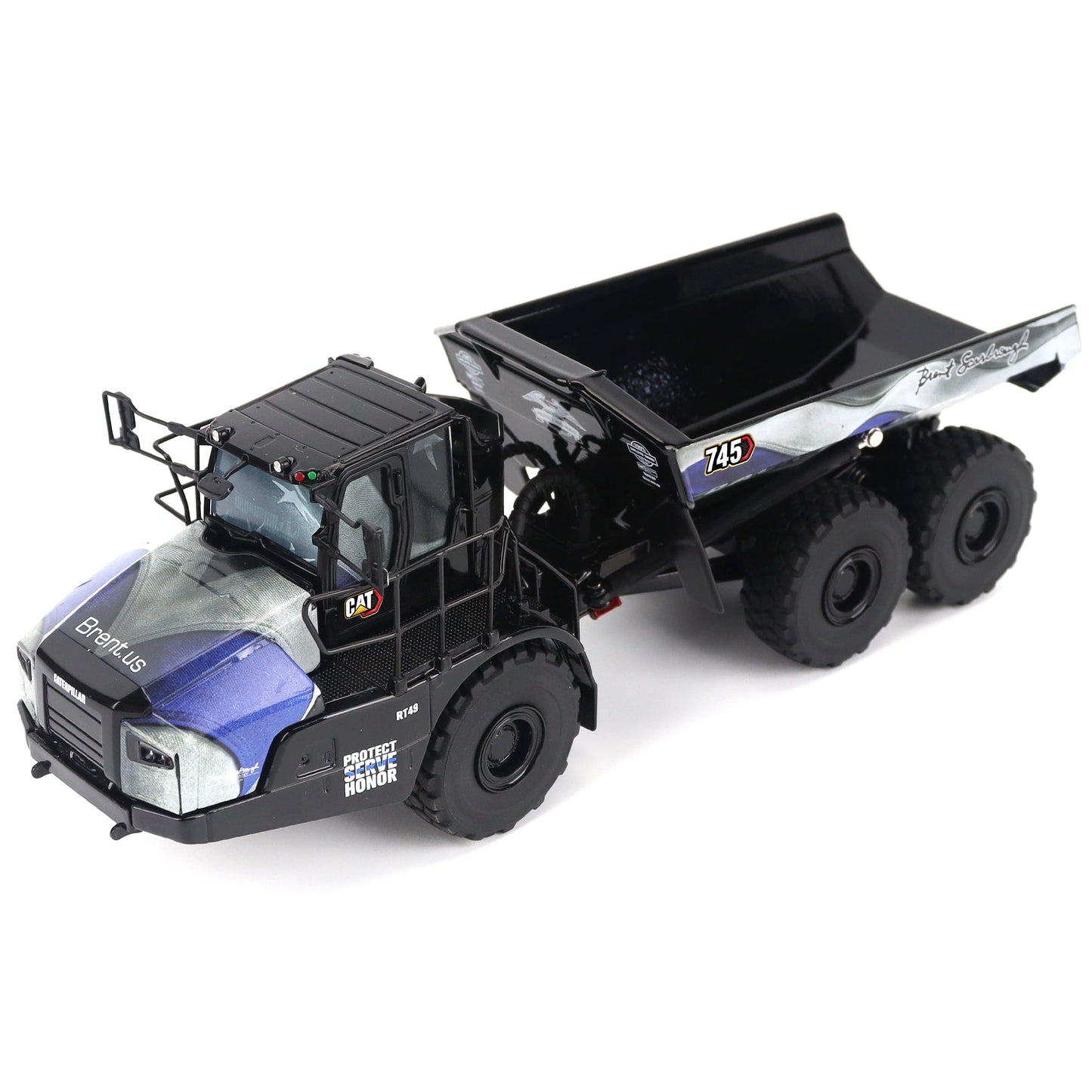 CAT 745 Truck Brent Scarbrough - SKU 85528-BSC