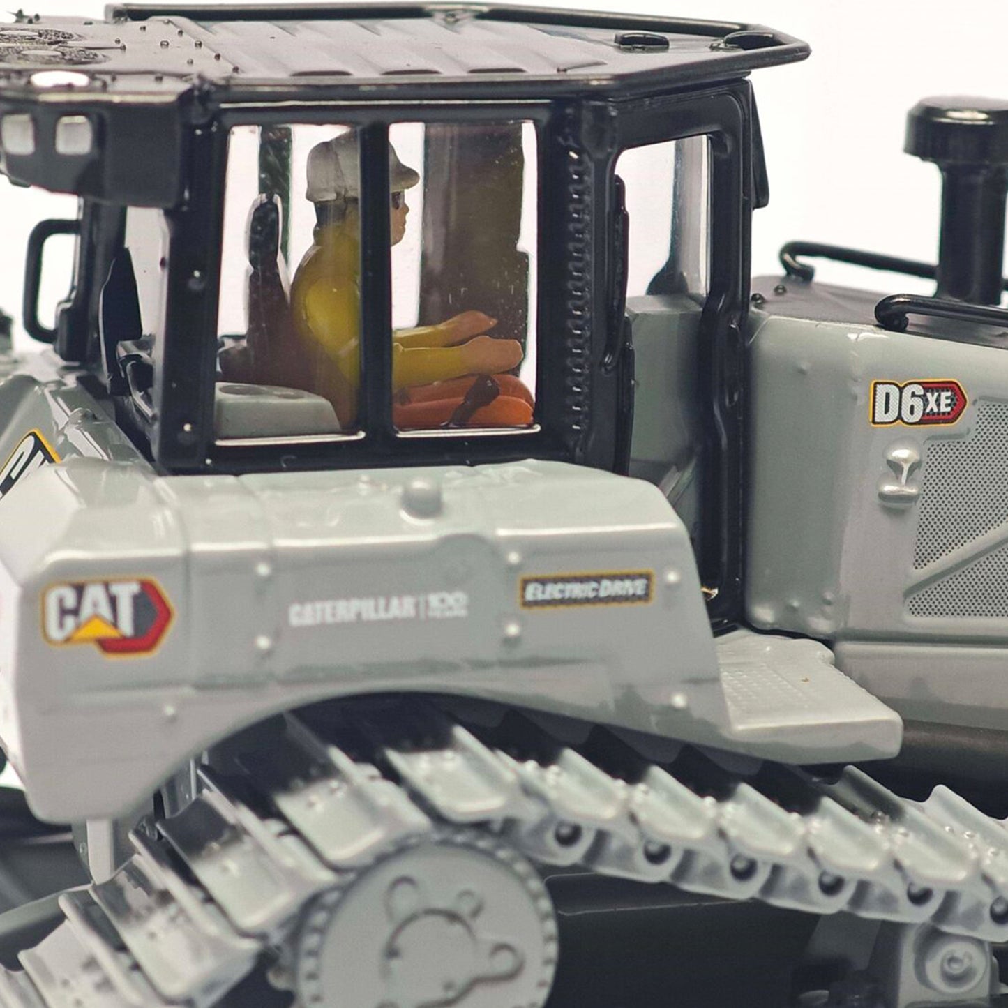 CAT D6 XE LGP VPAT Centennial Grey Track Type Tractor 1:50 Scale Die Cast Model