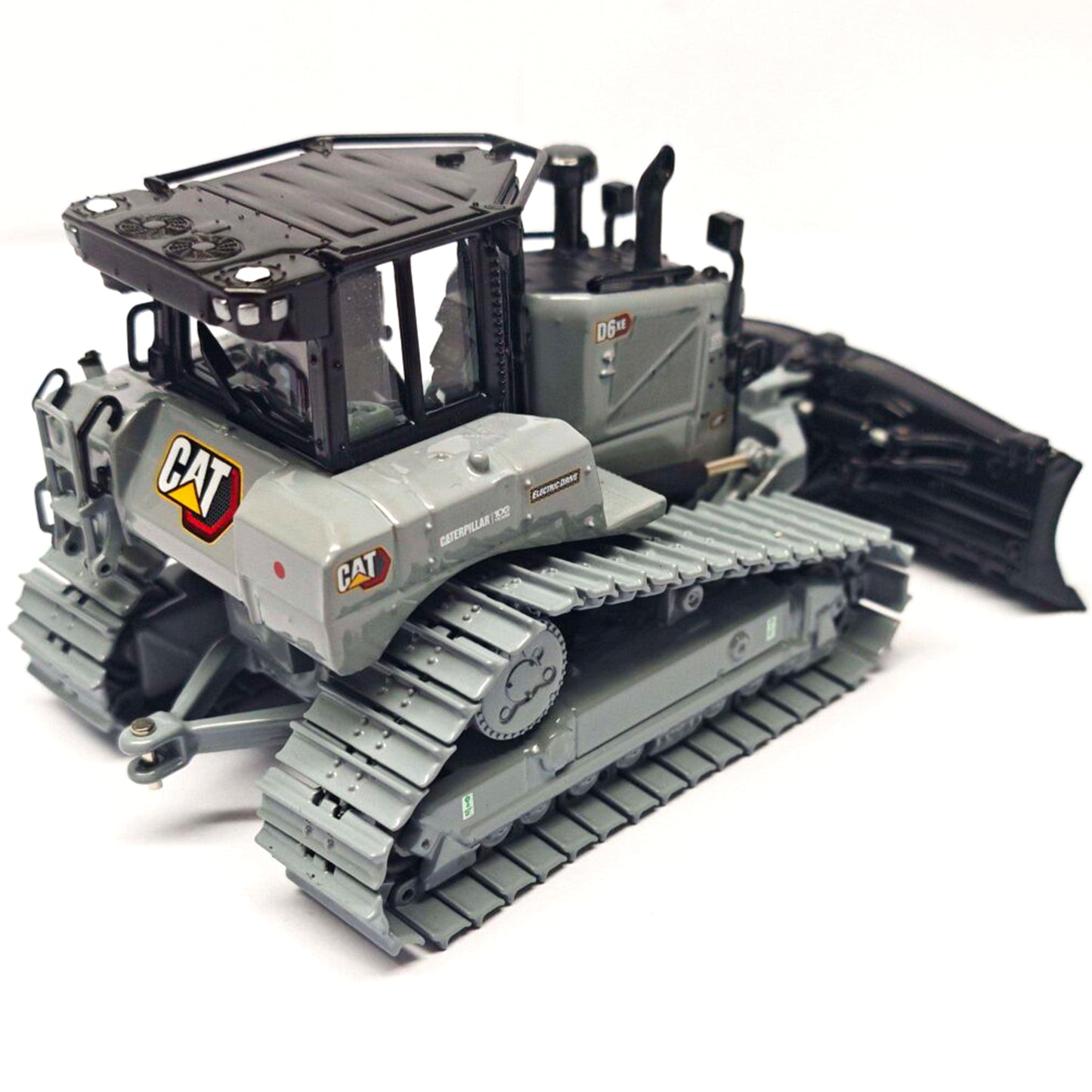 CAT D6 XE LGP VPAT Centennial Grey Track Type Tractor 1:50 Scale Die Cast Model