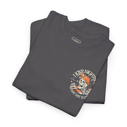 I Love Nightshift Skull - T-Shirt