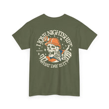I Love Nightshift Skull T-Shirt