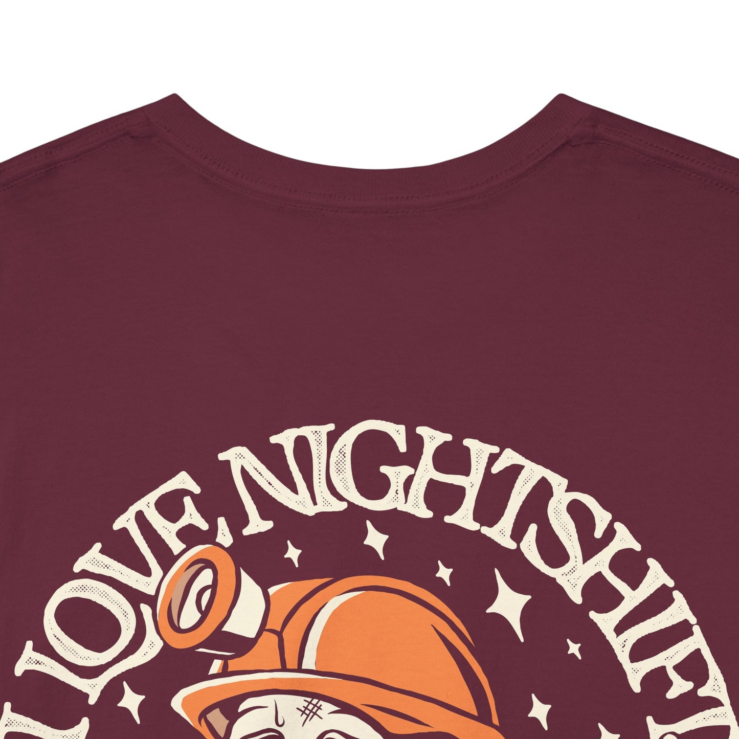 I Love Nightshift Skull - T-Shirt