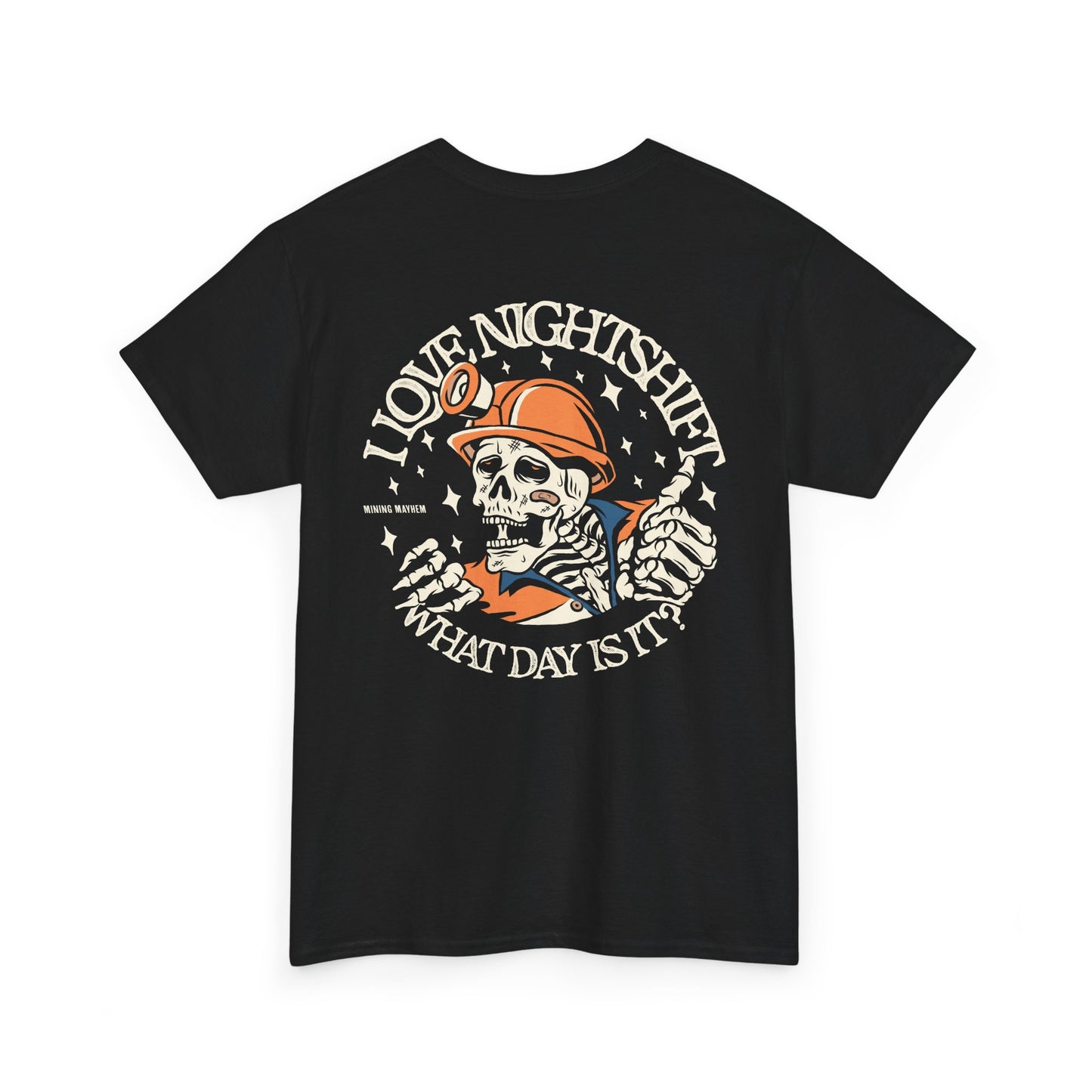 I Love Nightshift Skull - T-Shirt