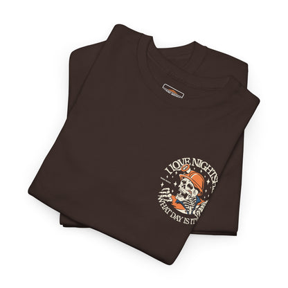 I Love Nightshift Skull - T-Shirt