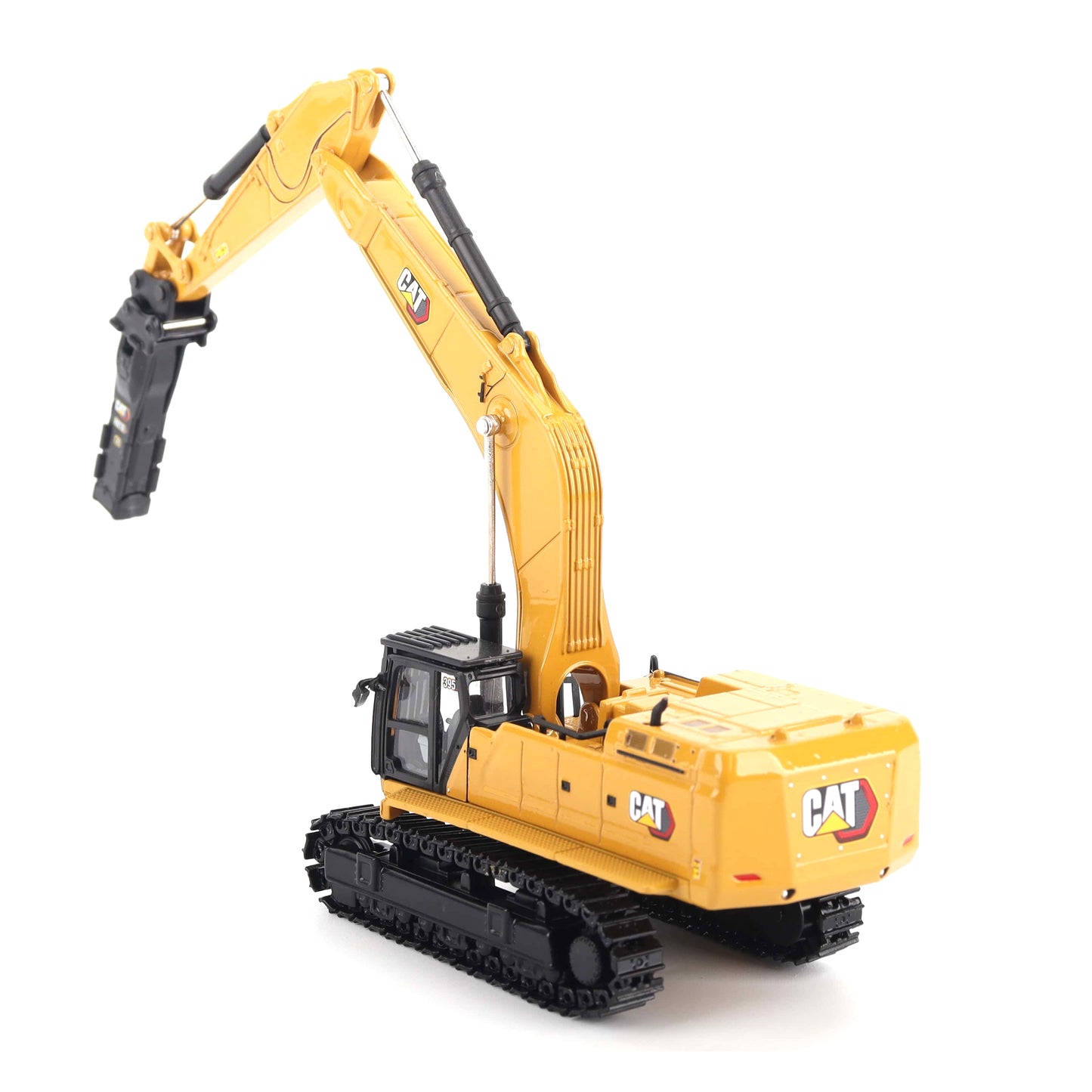 CAT 395 Excavator ME Version with Metal Tracks HO Series 1:87 Scale Die Cast Model