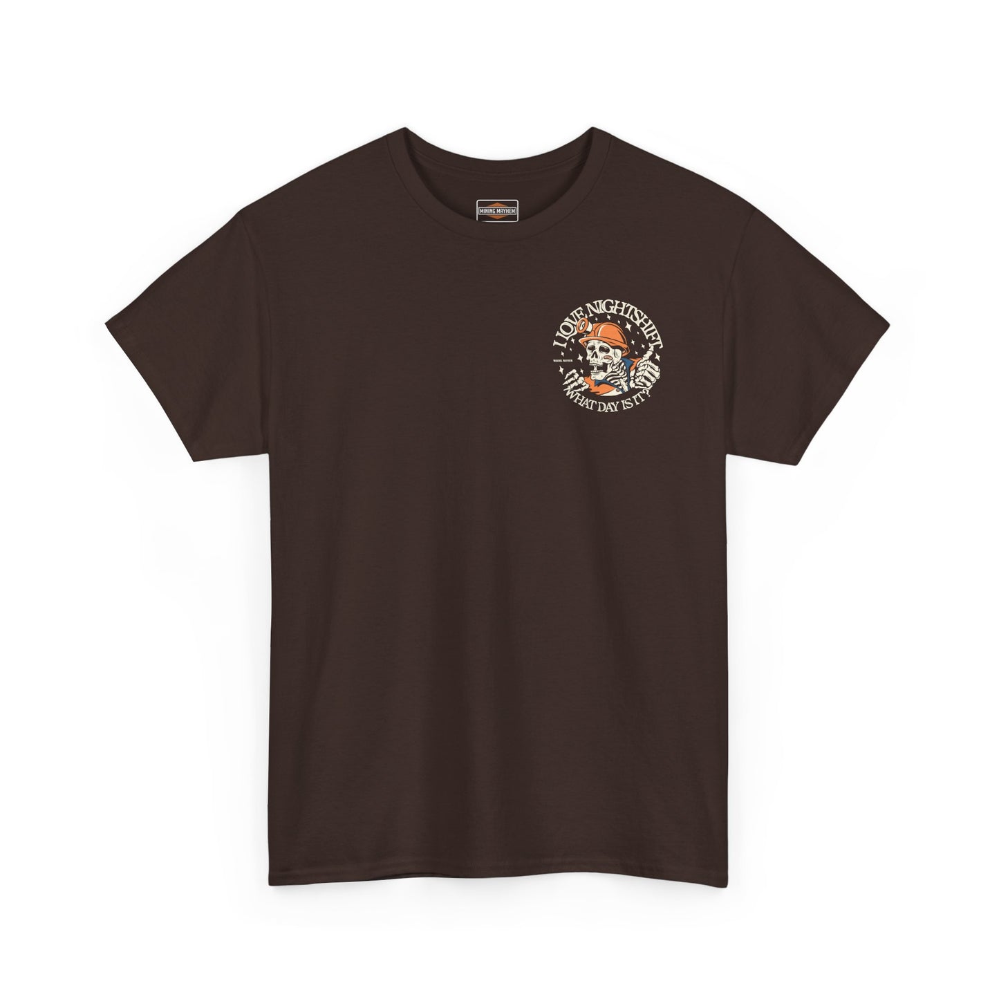 I Love Nightshift Skull - T-Shirt