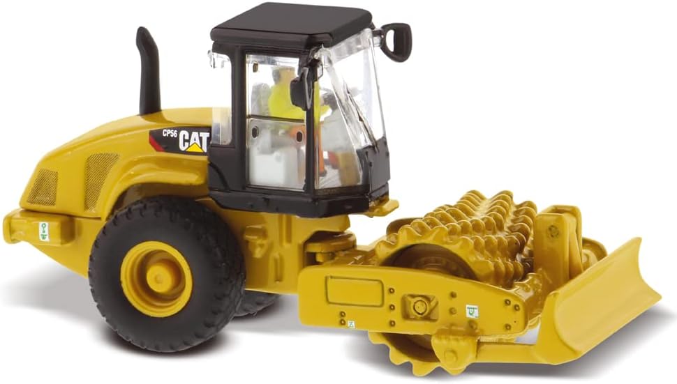 CAT CP56 Padfoot Compactor 1:87 Scale Die Cast Model