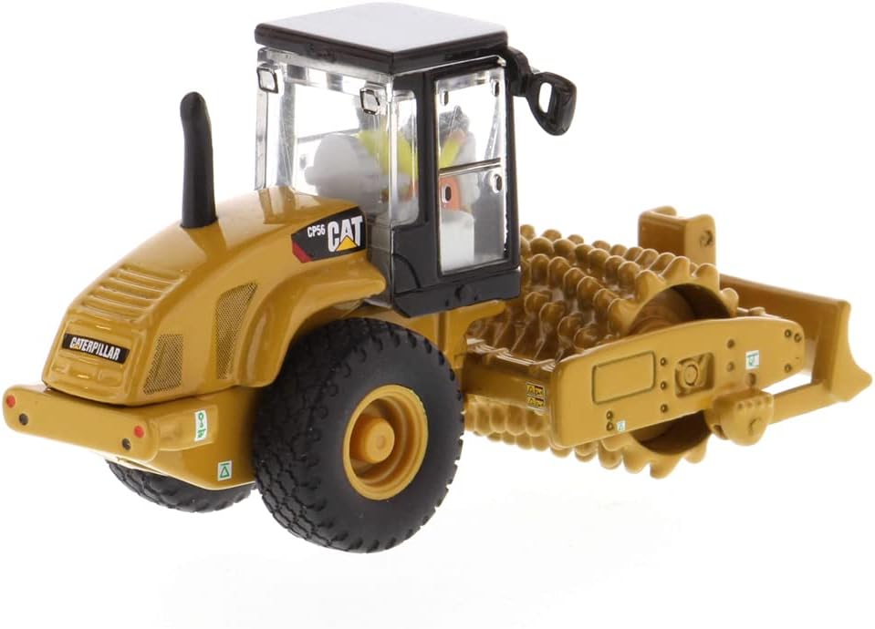CAT CP56 Padfoot Compactor 1:87 Scale Die Cast Model