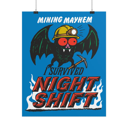 I Survived Night Shift - Poster