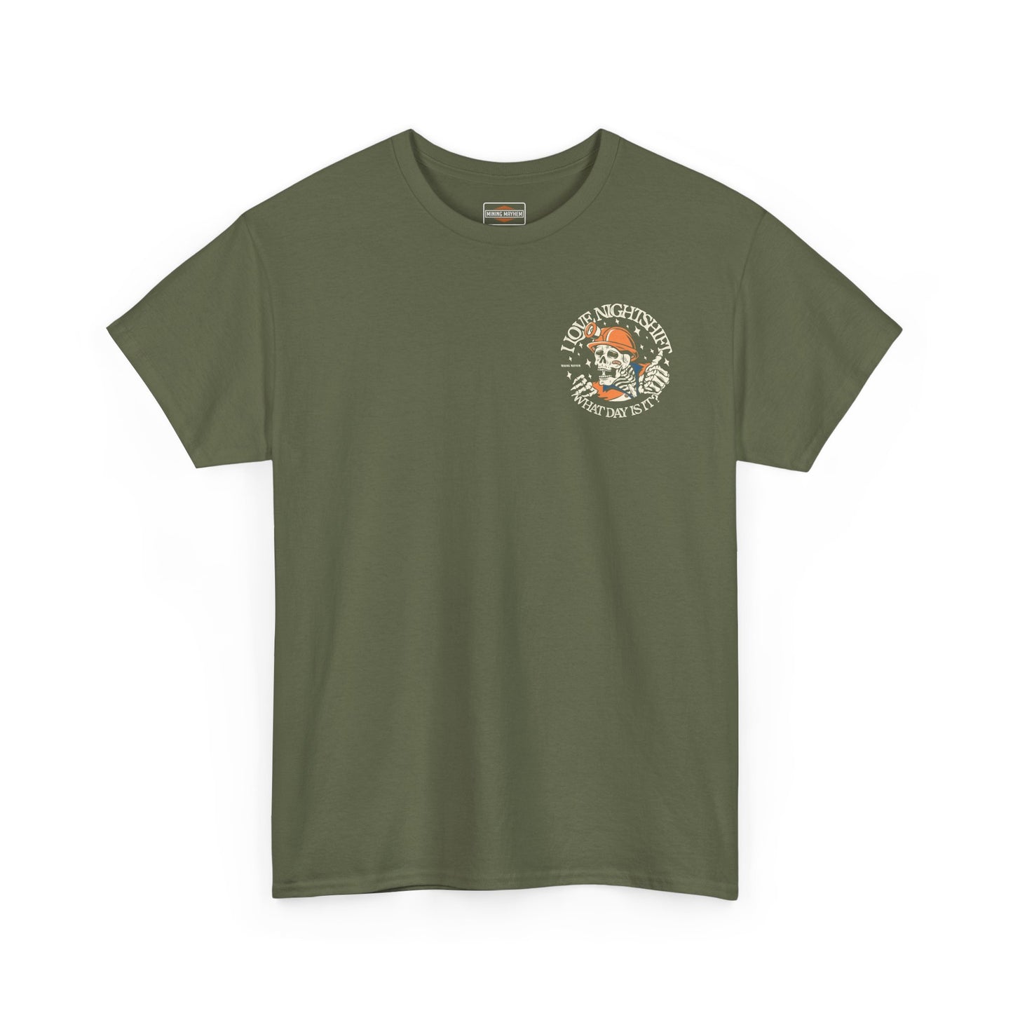 I Love Nightshift Skull - T-Shirt