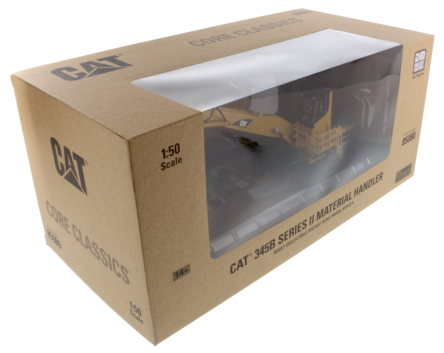 CAT 345B Material Handler Core Classic Edition 1:50 Scale Die Cast Model