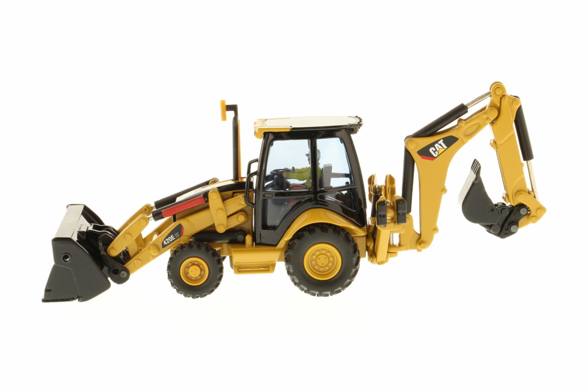 CAT 420E IT backhoe detail