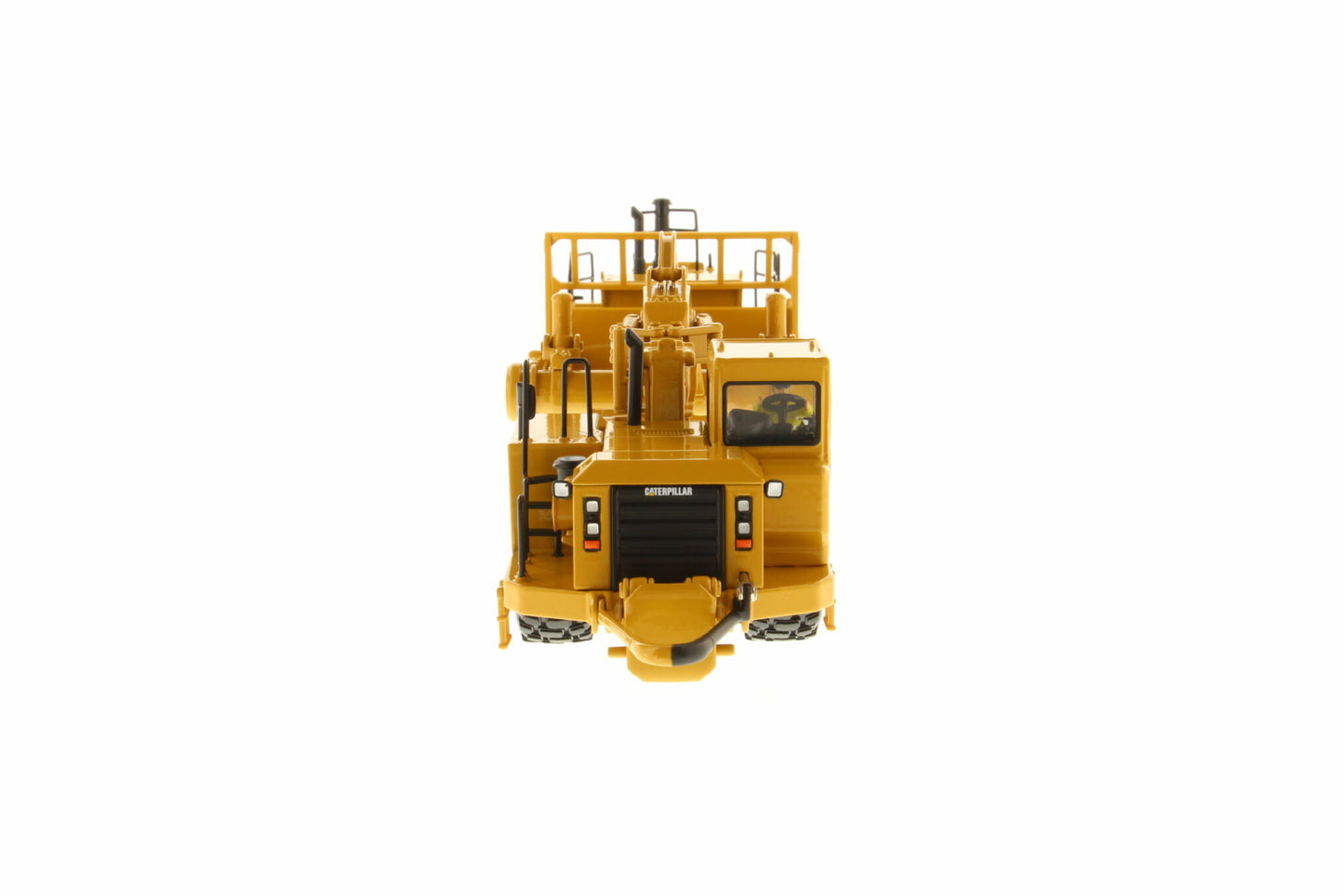 CAT 657G Scraper side view