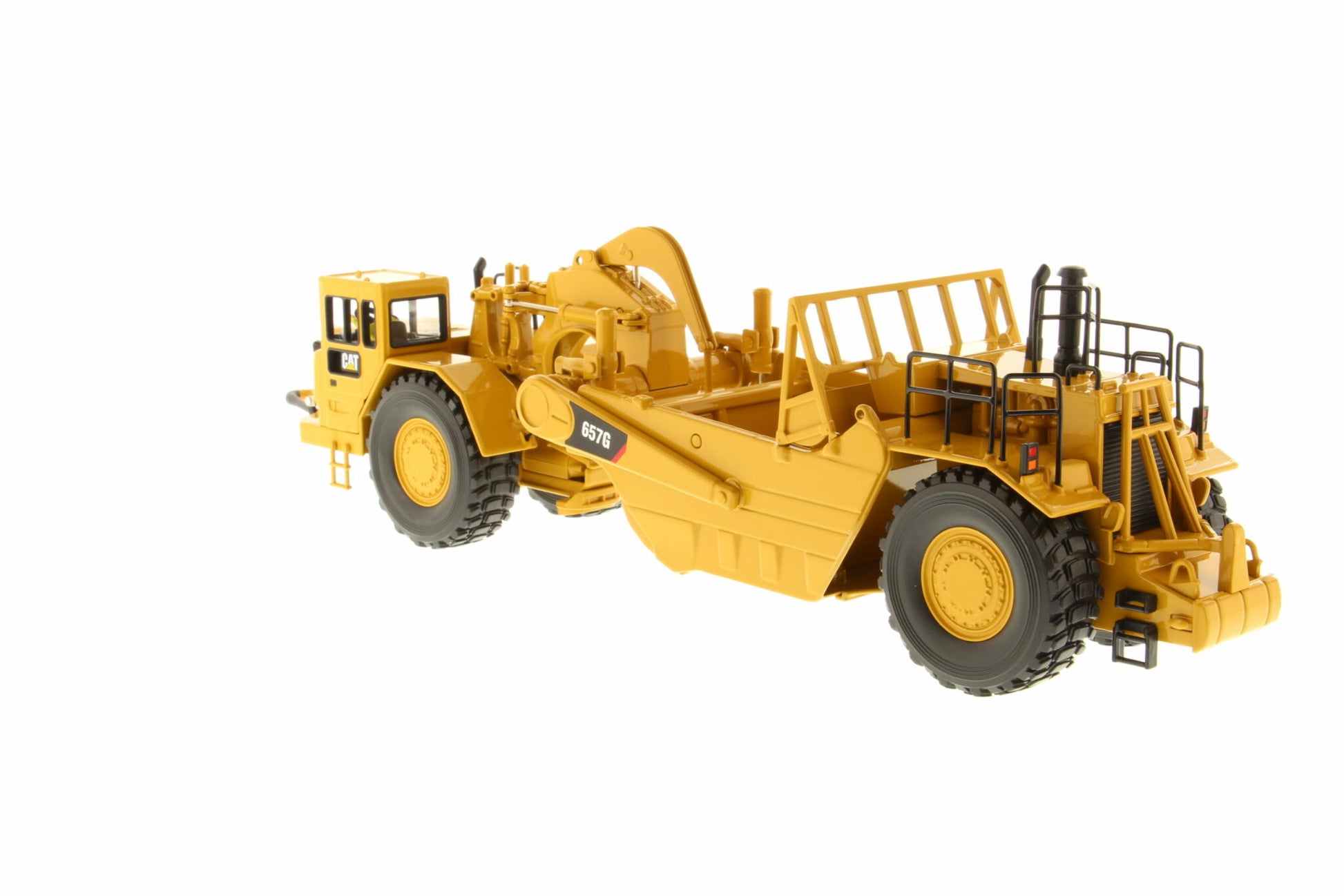 CAT 657G Scraper cab detail