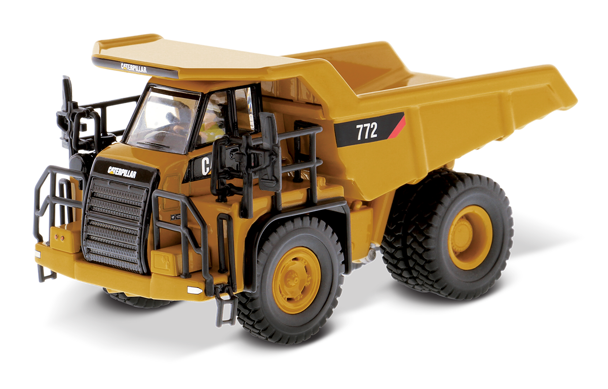 Cat 772 Off-Highway Truck 1:87 Scale Diecast Model - view 10