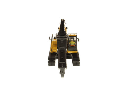 CAT 330D L Hydraulic Excavator with Shear Core Classic Edition 1:50 Scale Die Cast Model