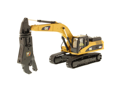 CAT 330D L Hydraulic Excavator with Shear Core Classic Edition 1:50 Scale Die Cast Model