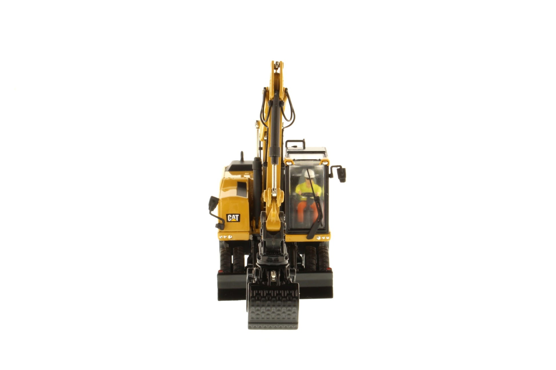 CAT M318F Wheeled Excavator side view