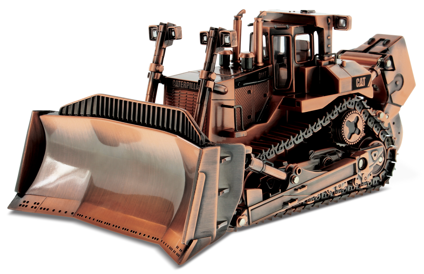 CAT D11T Copper Plated front angle