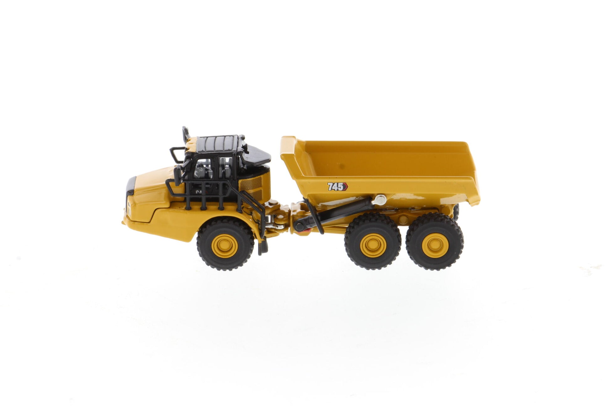 CAT 745 Articulated Truck dump body raised
