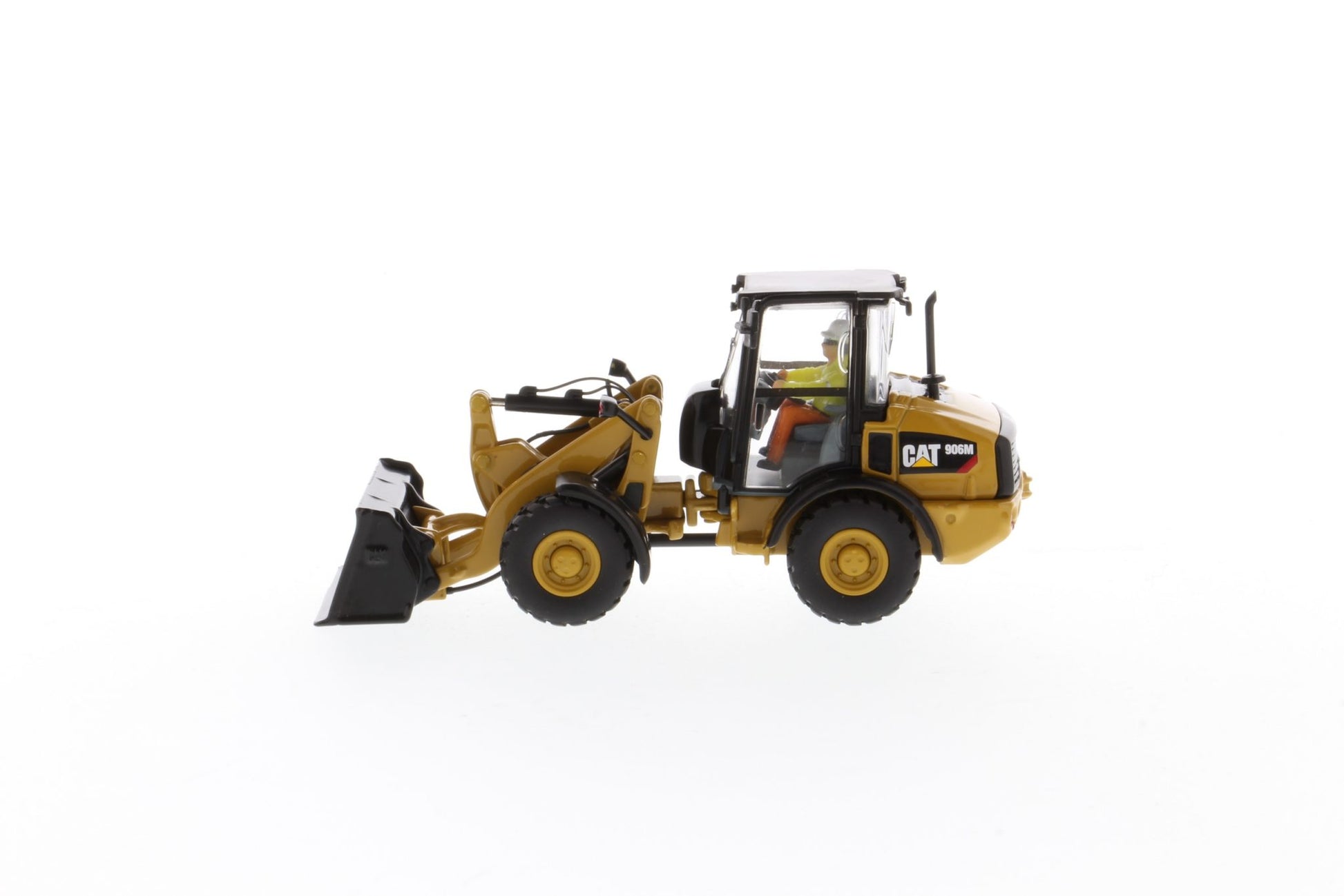 CAT 906M cab detail