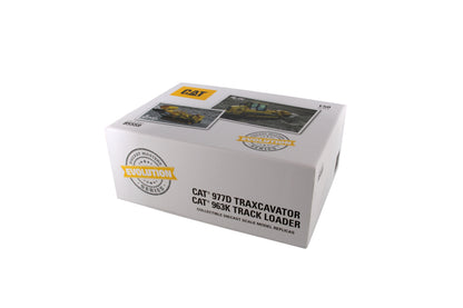 CAT 977 & 963K Track Loader Evolution Series 1:50 Scale Die Cast Model