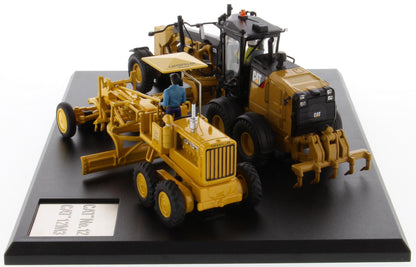 CAT No.12 and 12M3 Motor Grader Evolution Series 1:50 Scale Die Cast Model