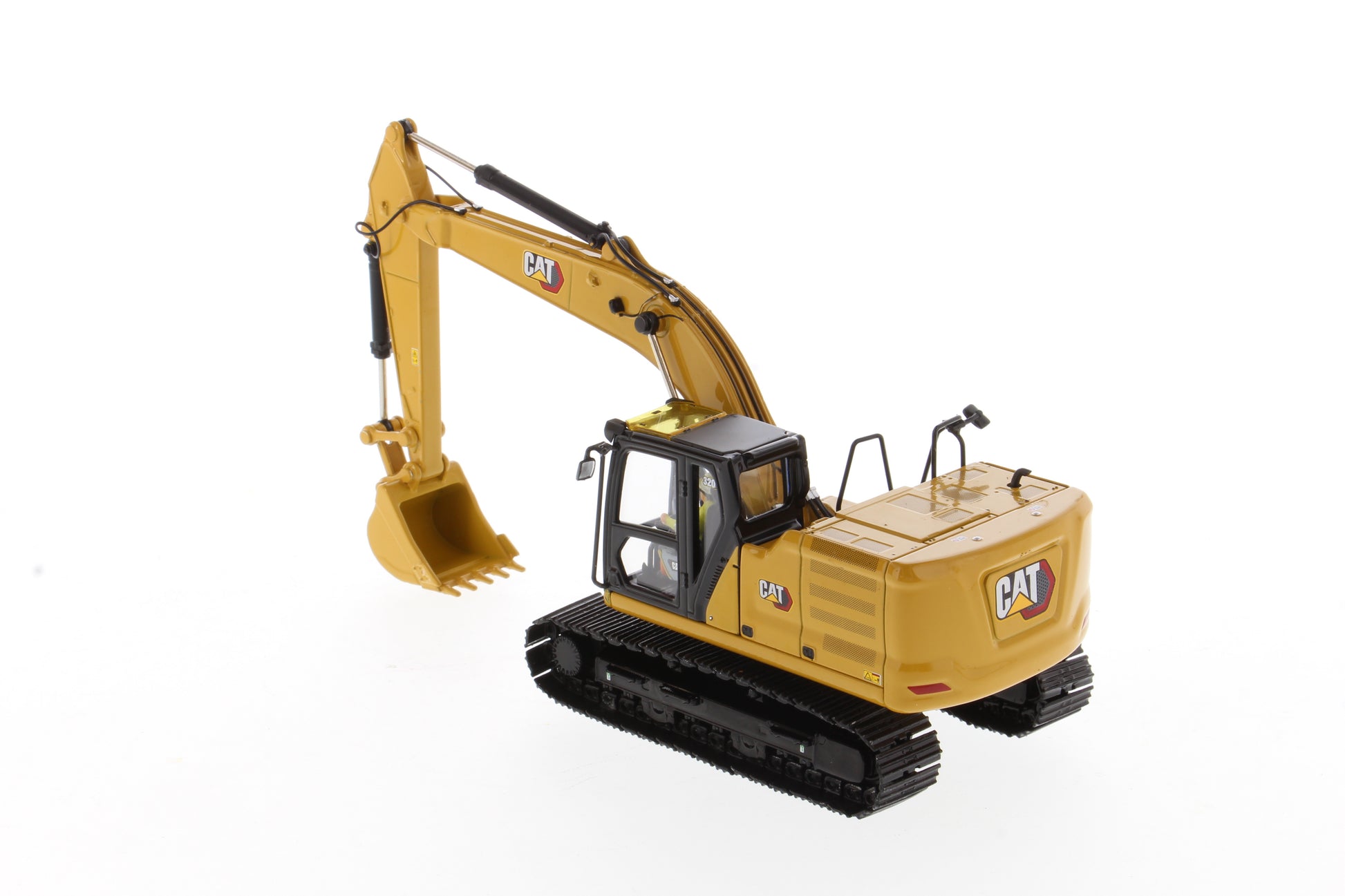 CAT 320 Next Gen excavator track detail