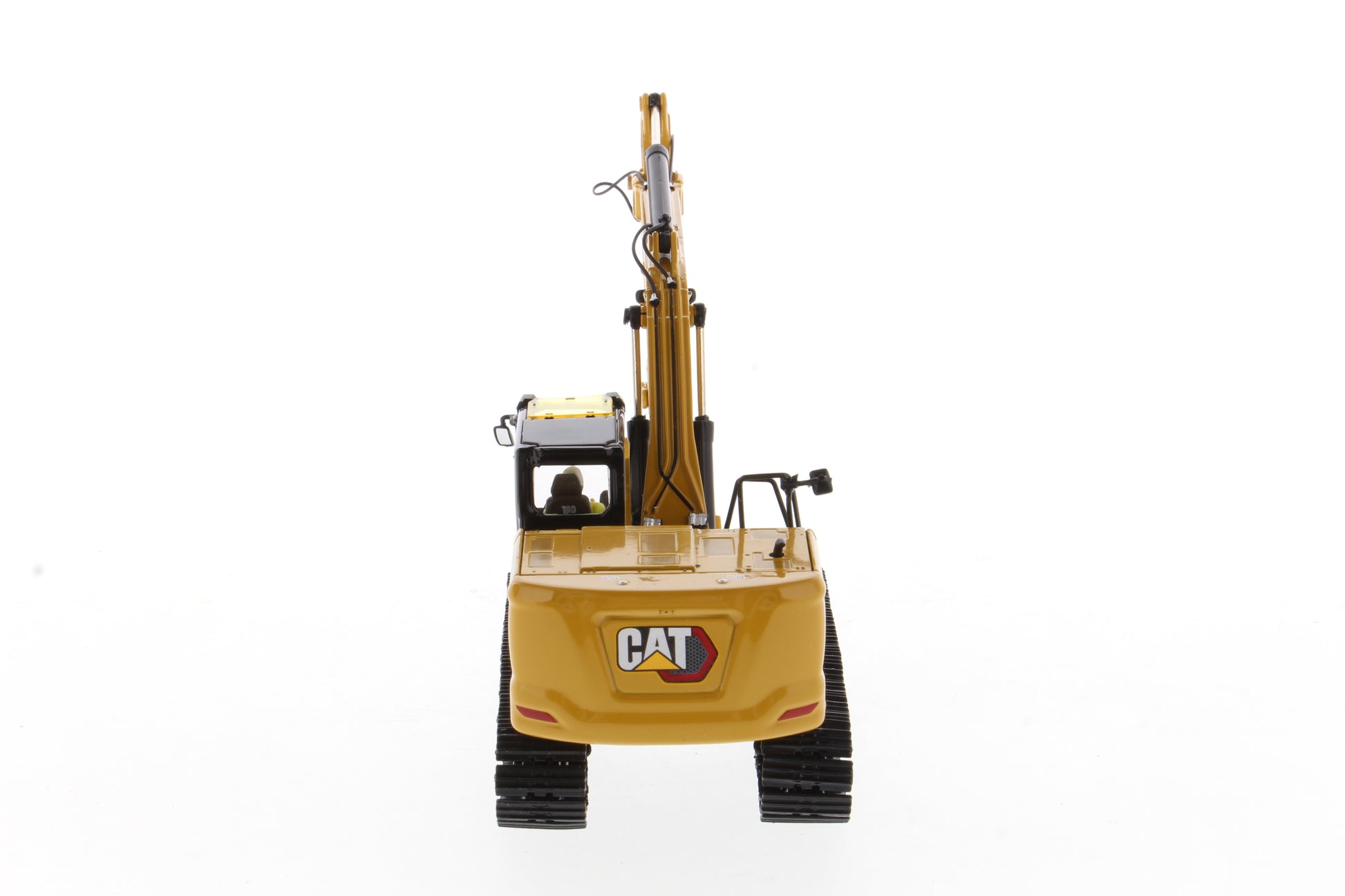 CAT 320 Next Gen excavator rear view