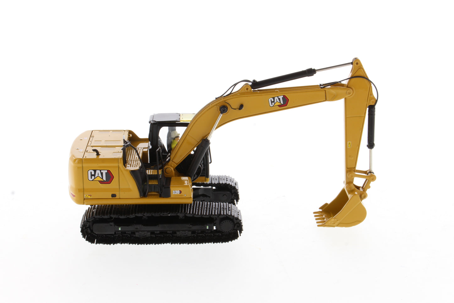 CAT 320 Next Gen excavator articulation detail