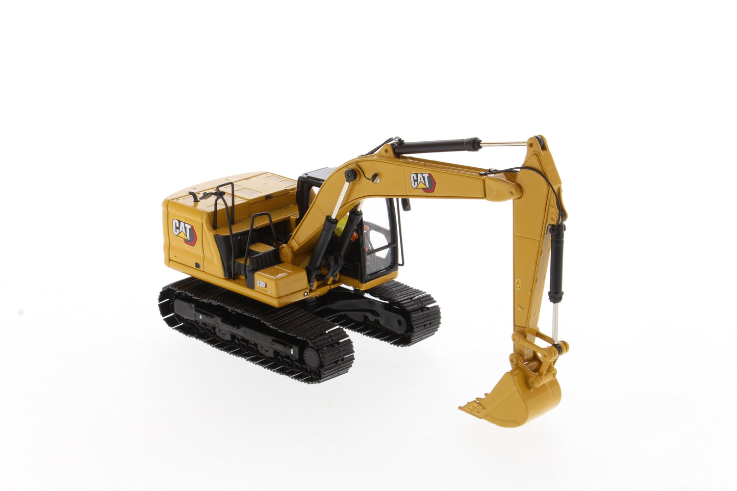 CAT 320 Next Gen excavator close up