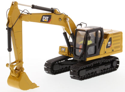 CAT 320 GC excavator model side profile