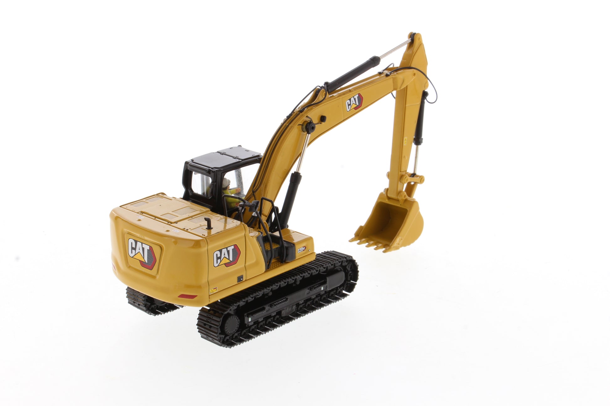 CAT 320 GC excavator articulated boom