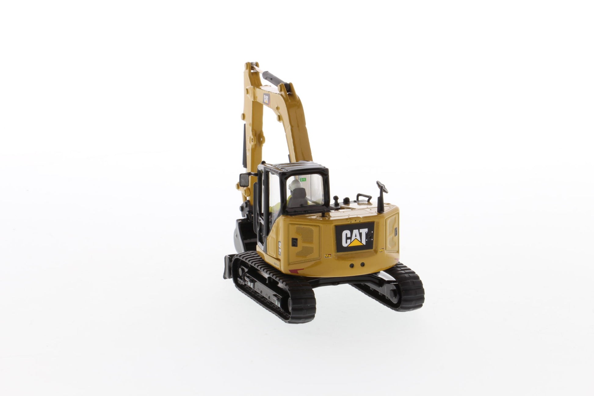 CAT 309 mini excavator with bucket attachment