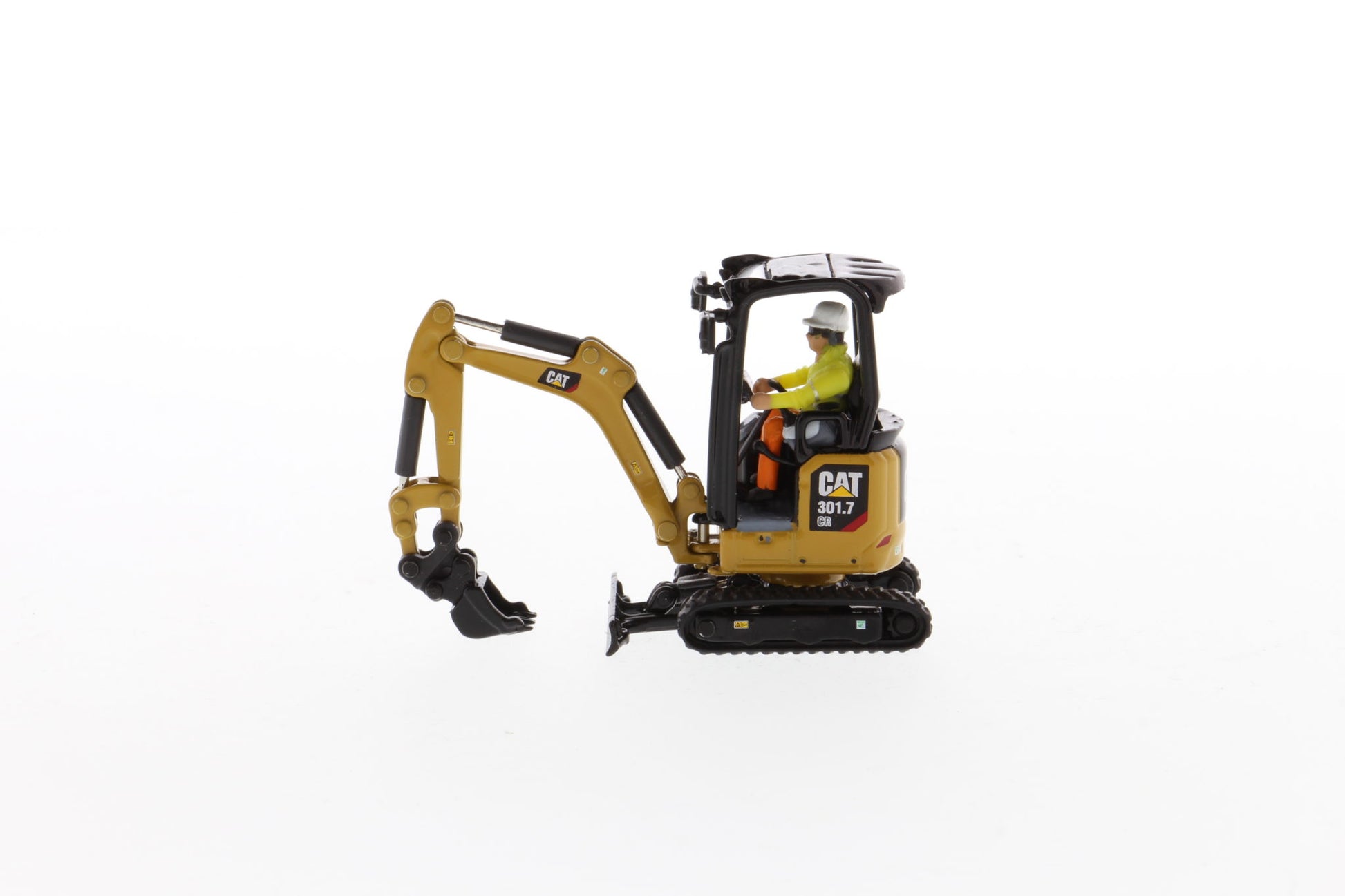 CAT 301.7 mini excavator track detail