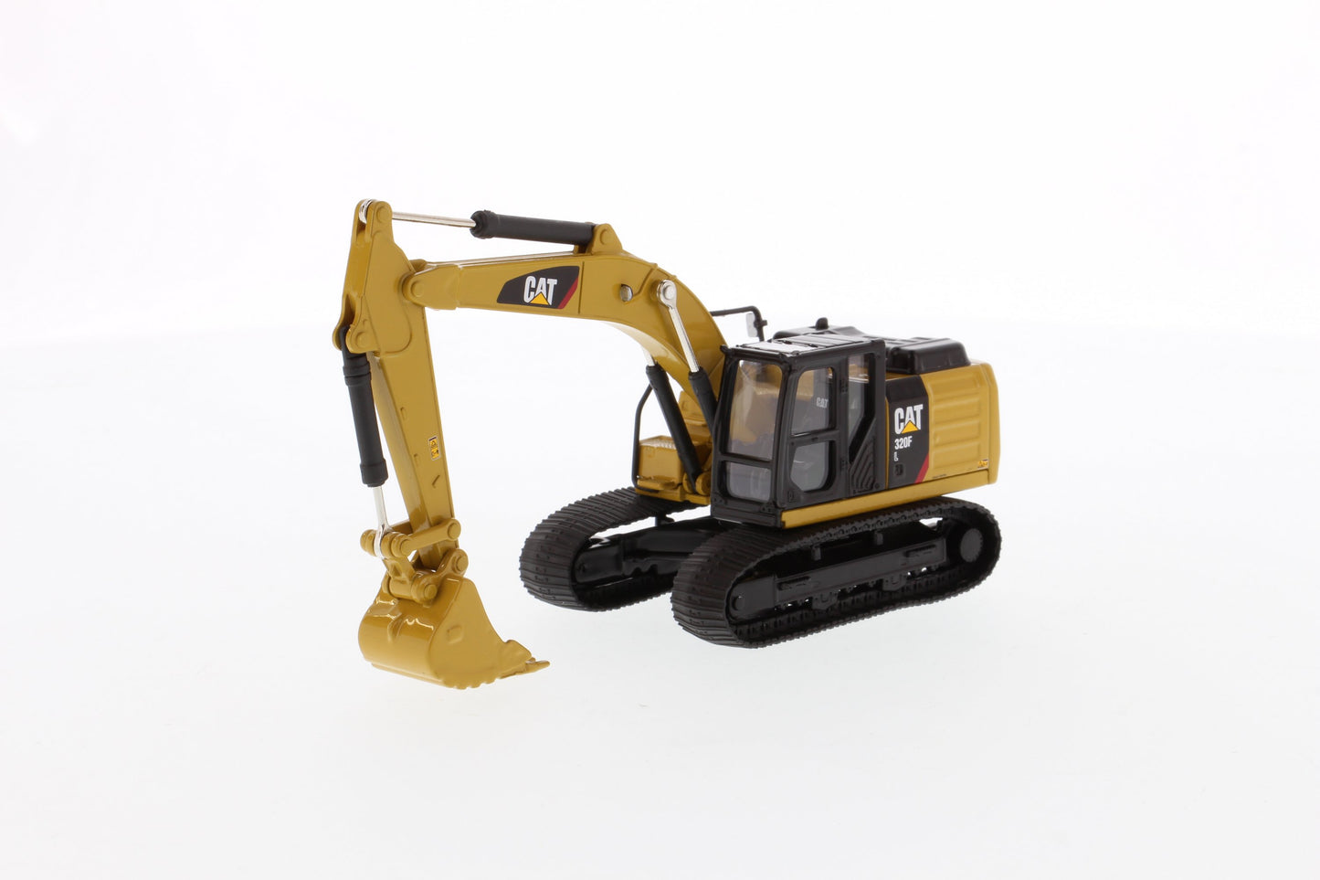 CAT 320F Hydraulic Excavator with 5 Work Tools 1:64 Scale Die Cast Model