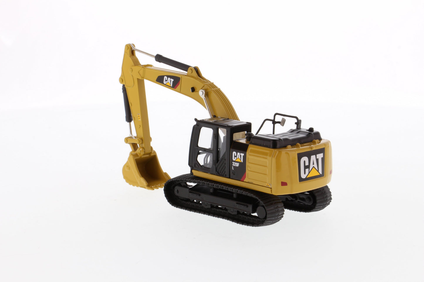 CAT 320F Hydraulic Excavator with 5 Work Tools 1:64 Scale Die Cast Model