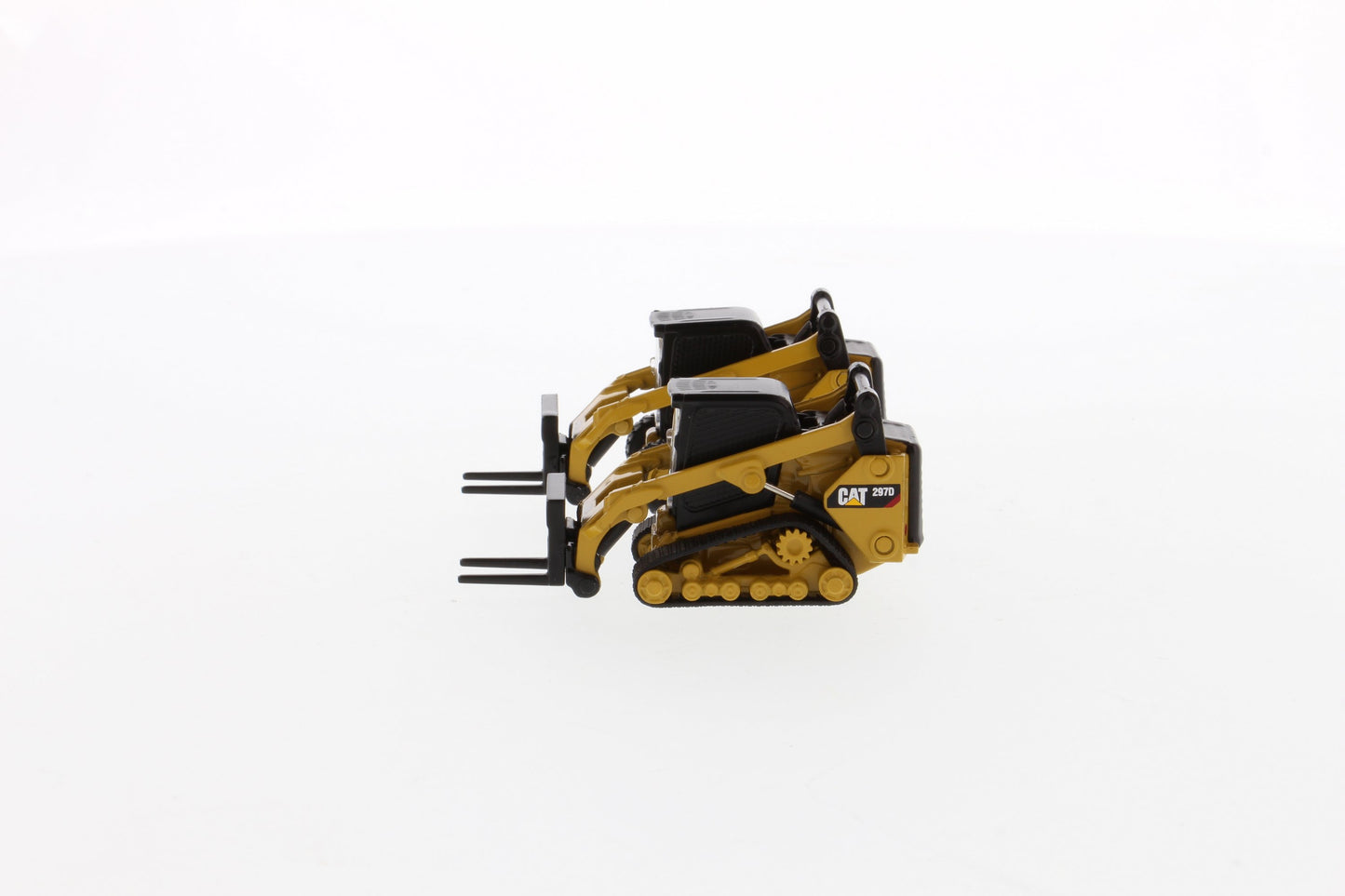 CAT 272D2 Skid Steer Loader & 297D2 Track Loader 1:64 Scale Die Cast Model
