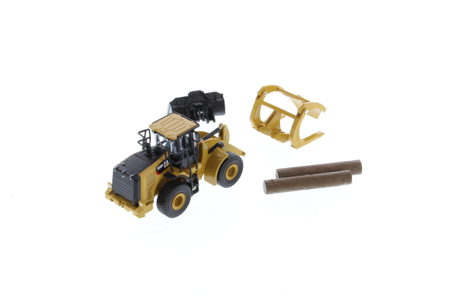 CAT 950M Log Forks cab