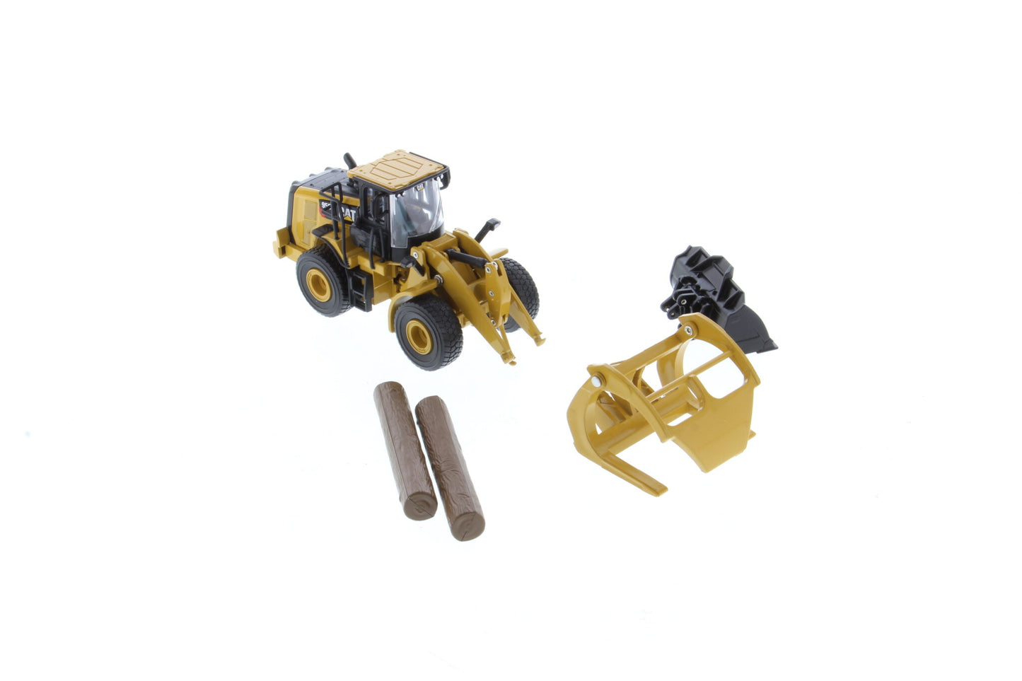 CAT 950M Log Forks angled