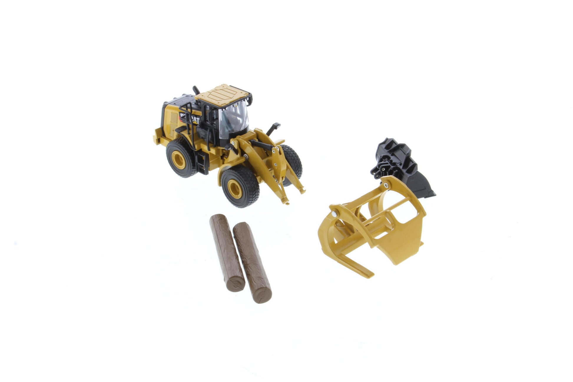 CAT 950M Log Forks angled