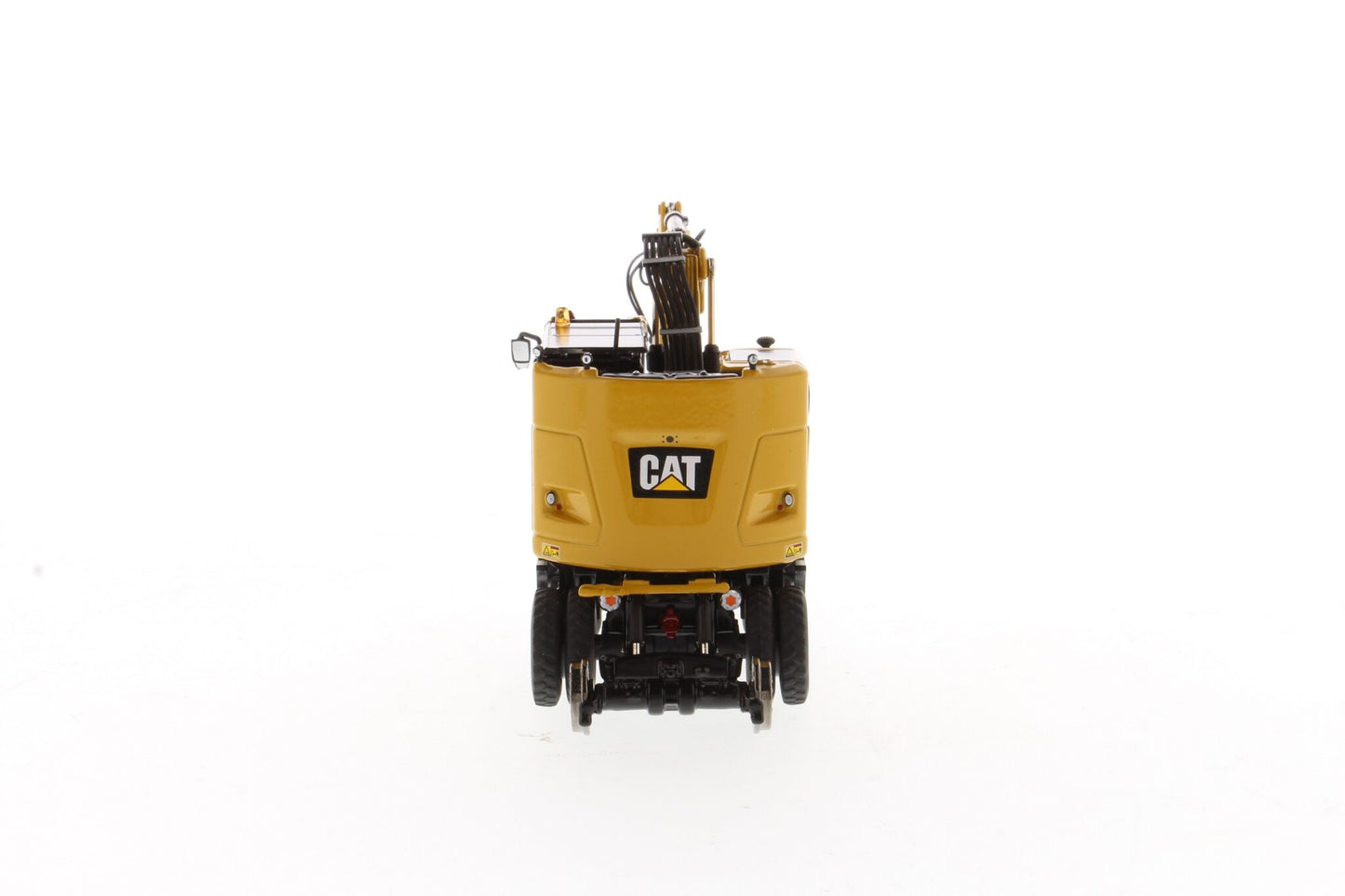 CAT M323F Railroad Excavator cab interior