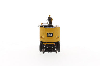 CAT M323F Railroad Excavator cab interior