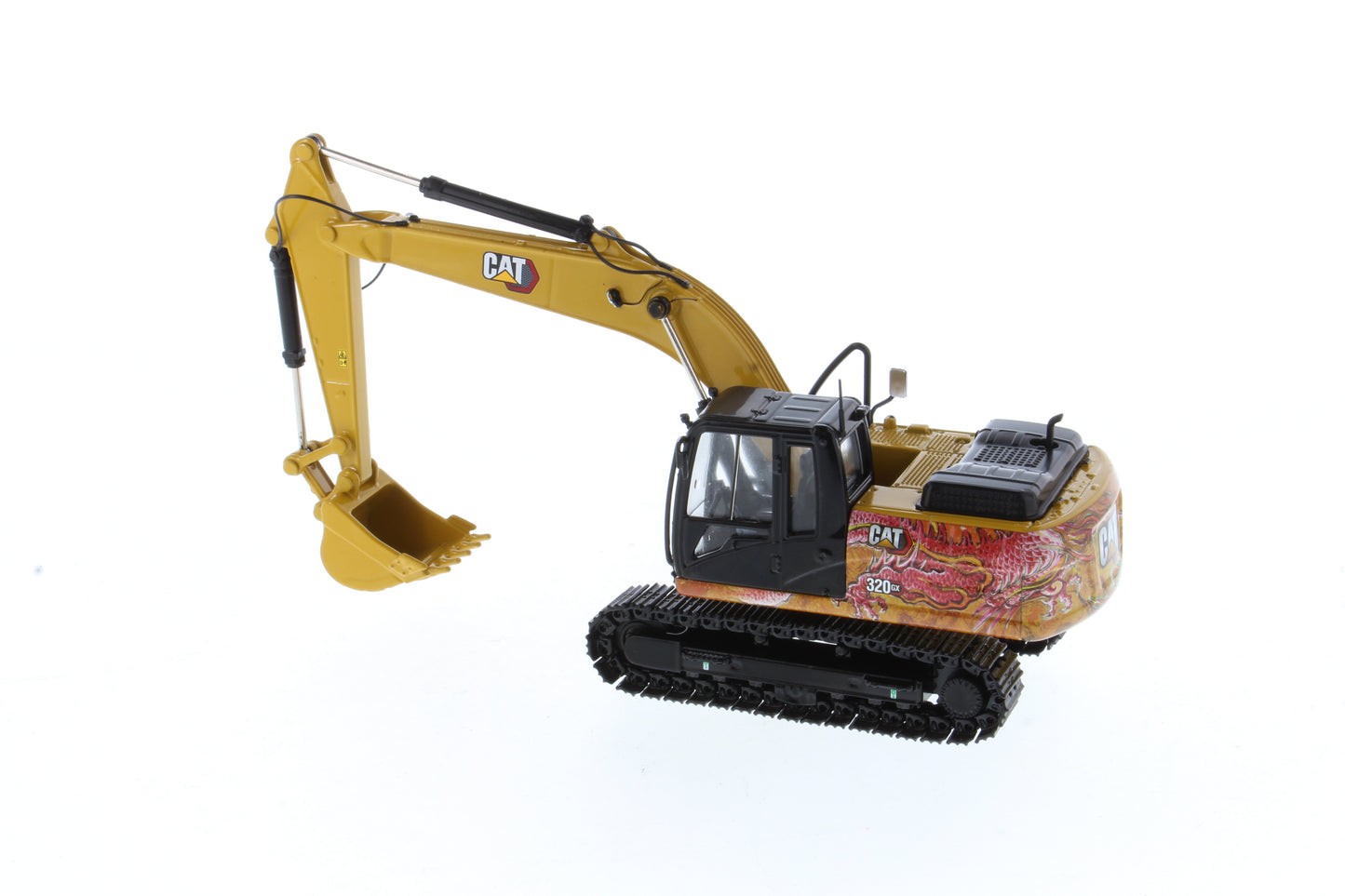 CAT 320 GX Dragon Hydraulic Excavator High Line Series 1:50 Scale Die Cast Model