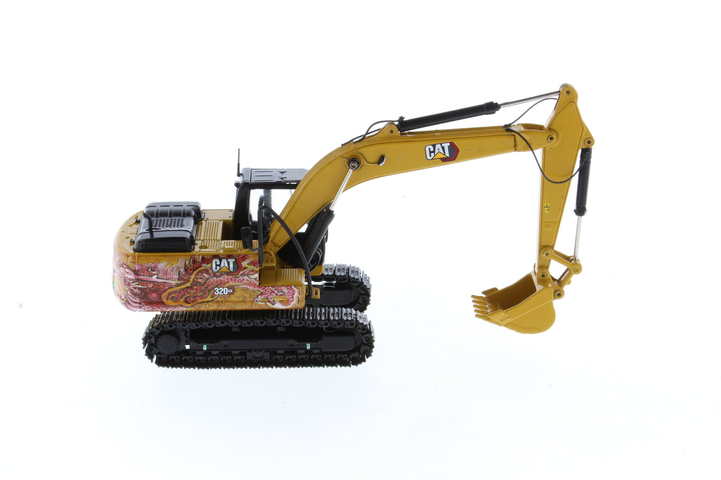 CAT 320 GX Dragon Hydraulic Excavator High Line Series 1:50 Scale Die Cast Model