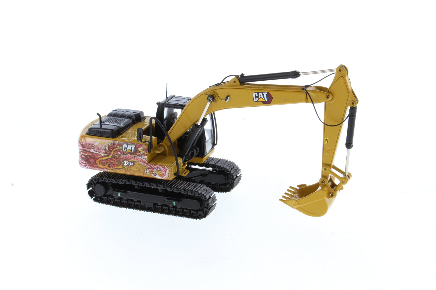 CAT 320 GX Dragon Hydraulic Excavator High Line Series 1:50 Scale Die Cast Model