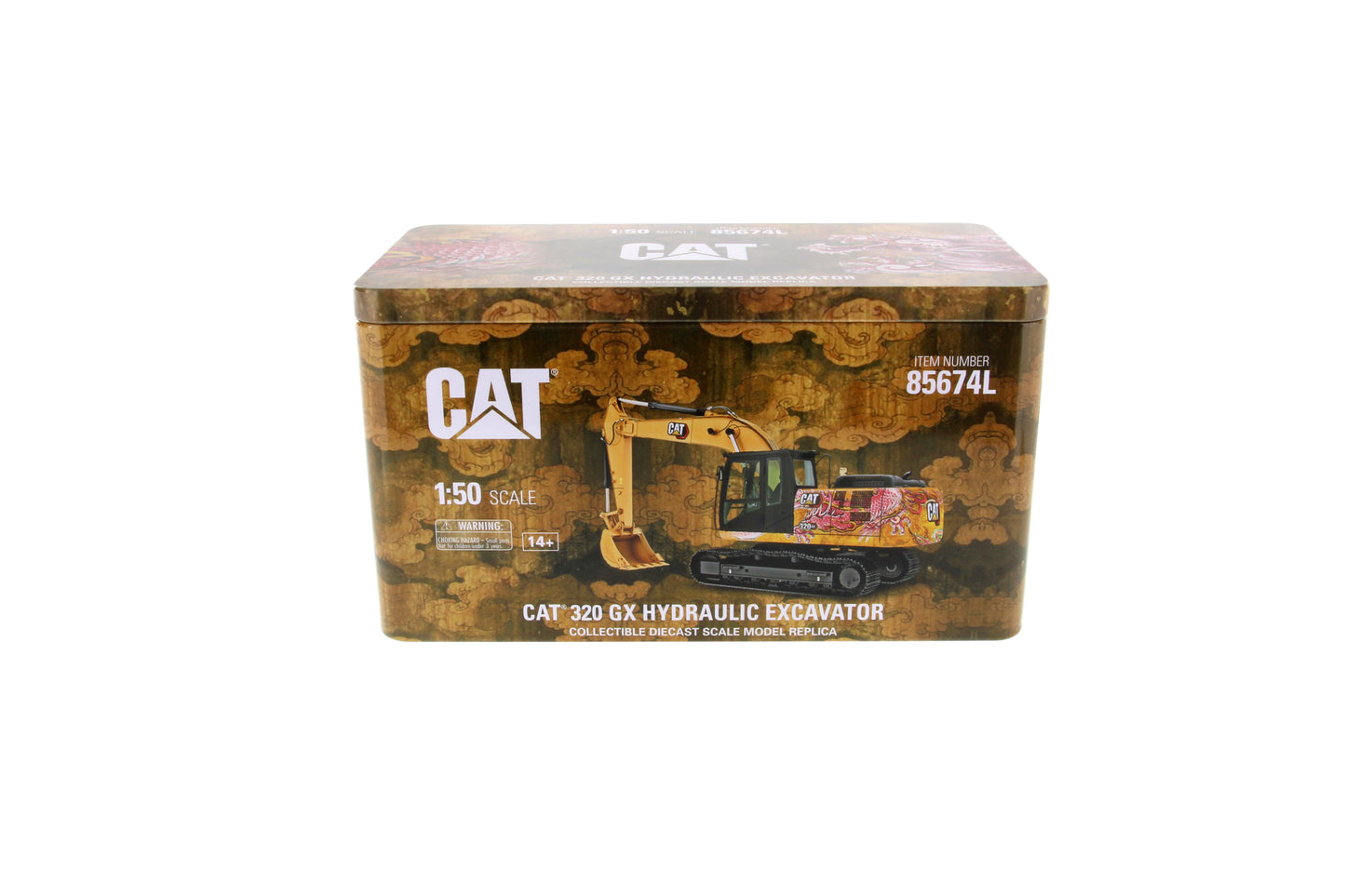 CAT 320 GX Dragon Hydraulic Excavator High Line Series 1:50 Scale Die Cast Model