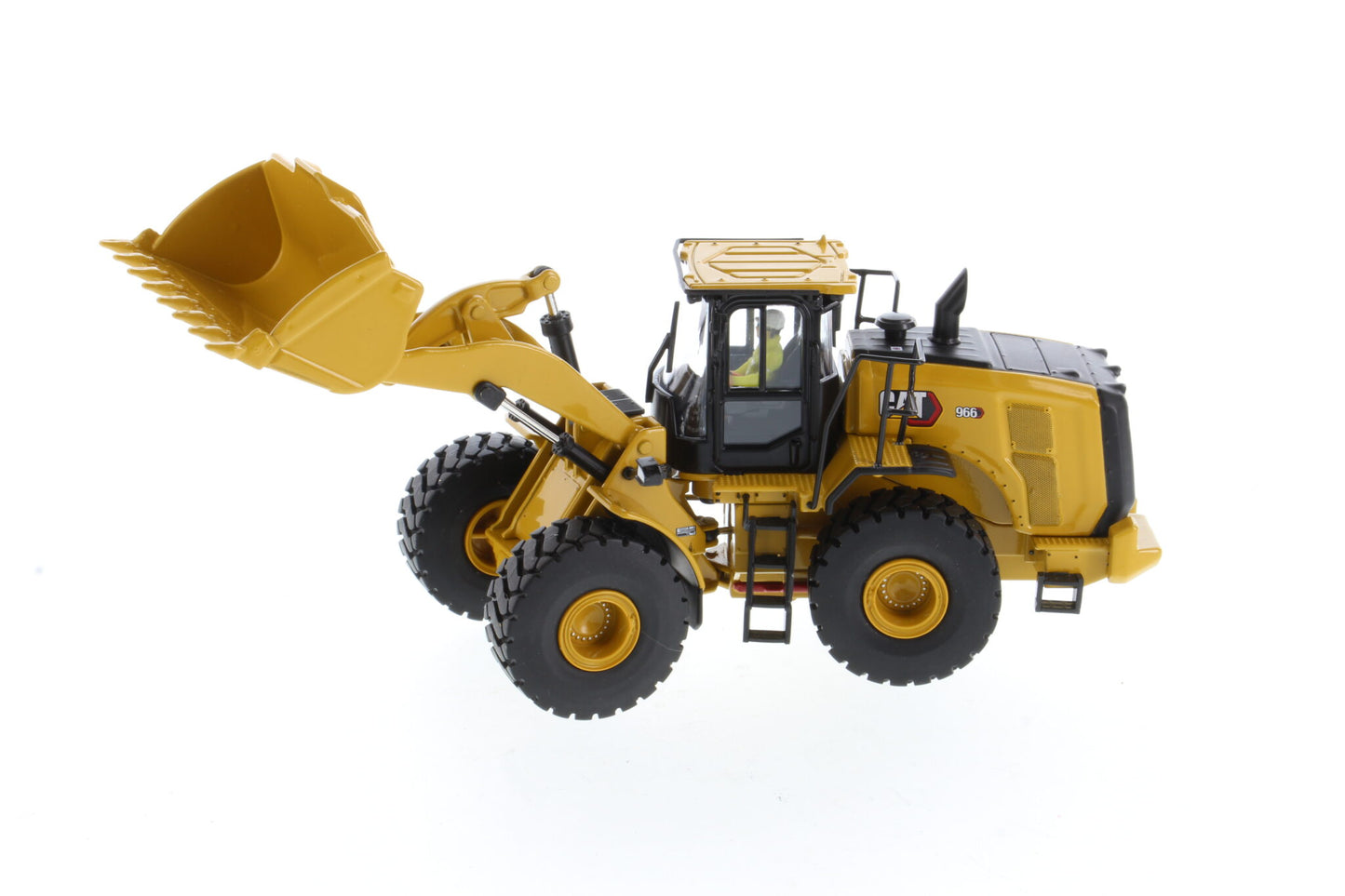 CAT 966 engine bay