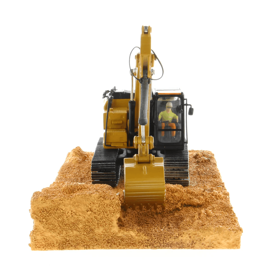 CAT 320F Weathered Excavator angle 2