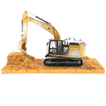 CAT 320F Weathered Excavator angle 8